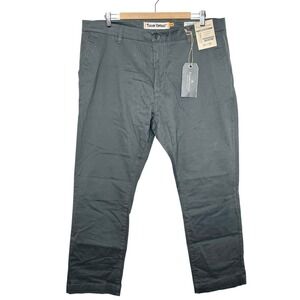 Tailor Vintage Greenwich Slim Fit Pants Gray Mens 40x30 Stretch